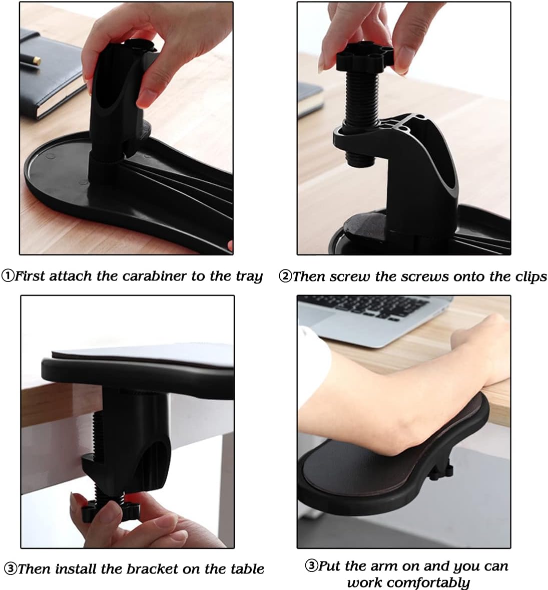Computer Arm Rest for Desk Extender