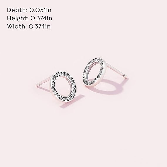 Forever Pandora Cubic Zirconia Stud Earrings